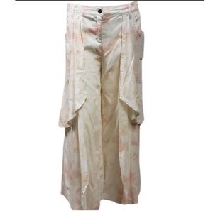 GEMMA + JANE Ruffle Wide Leg Tie Dye Jeans 6